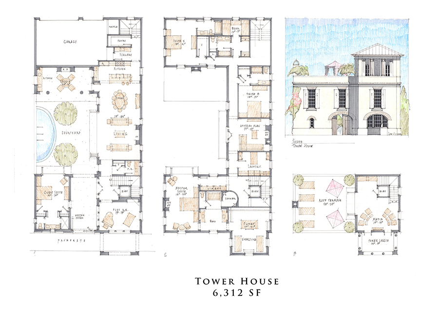 Avalon - rendering-towerhouse
